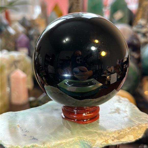 Other - 🔥SALE🔥 Black Obsidian Crystal Sphere!